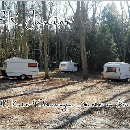 Kemping Ddr Wohnwagen Qek Direkt Am